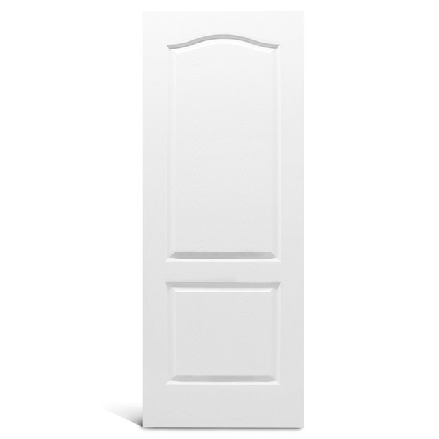 Внутренний ремонт формованной двери с 2 панелями, текстурированной грунтованной аркой