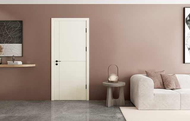 Витрина на двери коттеджа