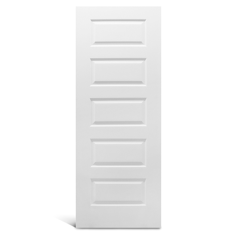 5-ти панельная гладкая грунтованная Формованная дверь