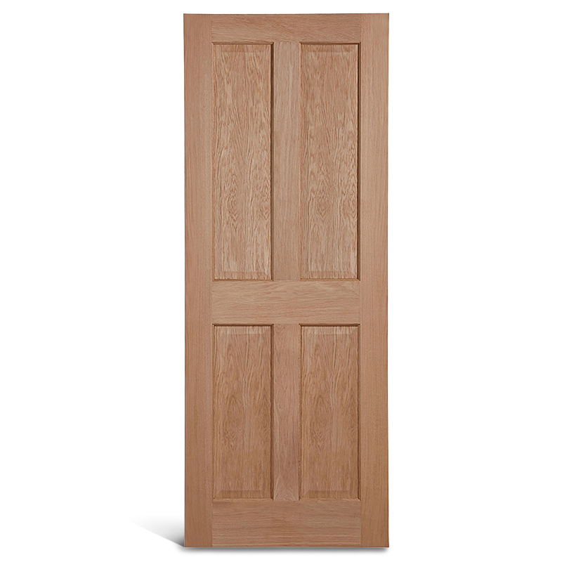 4-х панельная дубовая панельная дверь