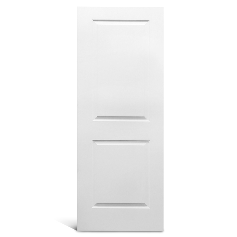 2-х панельная квадратная верхняя гладкая грунтованная Формованная дверь