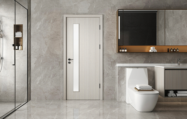 Витрина на двери коттеджа