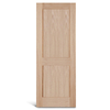 2 плоские дубовые двери Shaker
