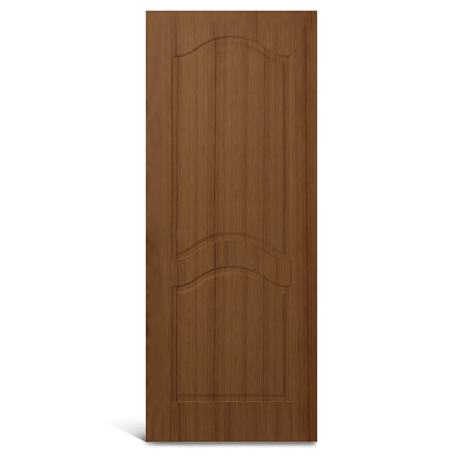 Двухпанельная арка из тикового дерева, литая дверь из ПВХ