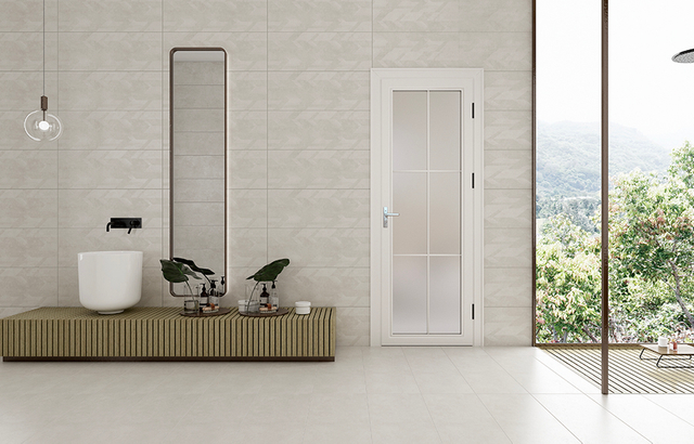 Витрина на двери коттеджа