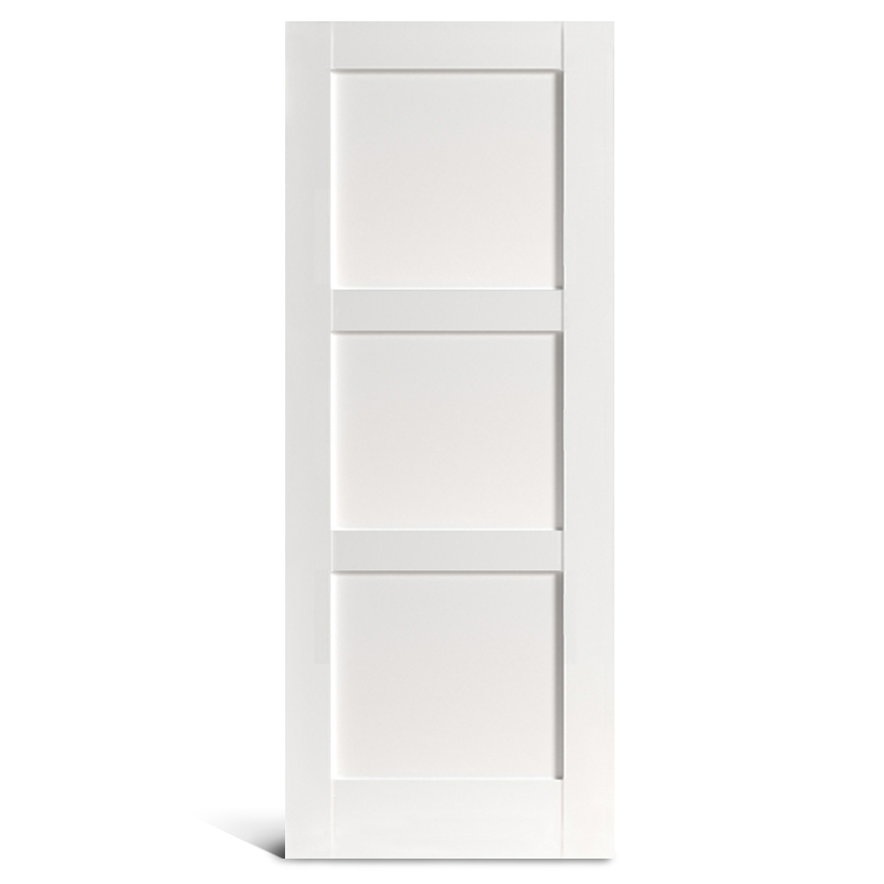 Дверь шейкера из ПВХ с 3 плоскими панелями