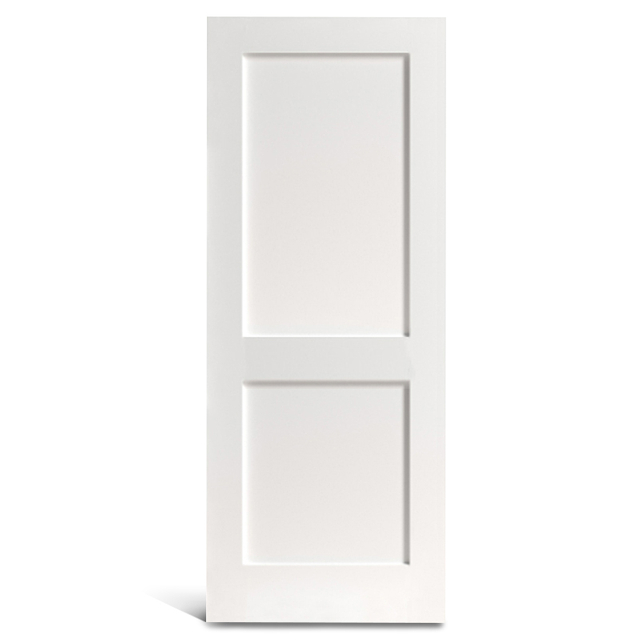 2 предварительно окрашенные двери Shaker с плоскими панелями