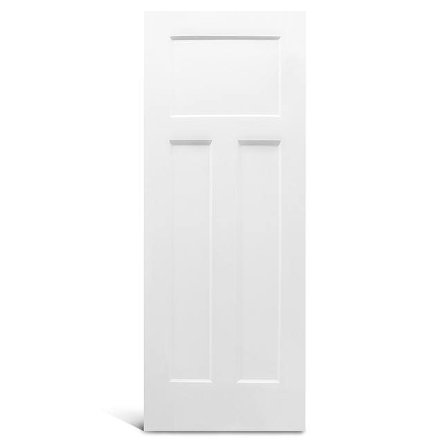 3-х панельный шейкер гладкая грунтованная Формованная дверь