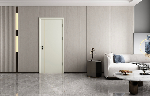 Витрина на двери коттеджа